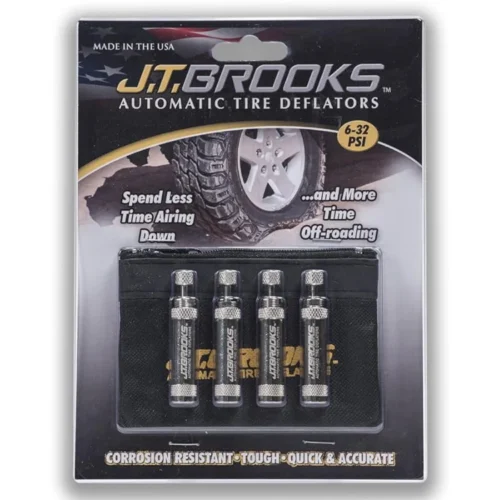 J.T. Brooks Automatic Tire Deflators, Set of 4 (ATD4)