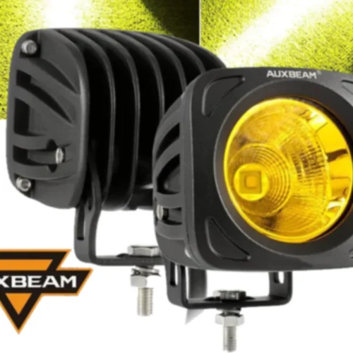 Auxbeam 3.5” Led Pods Amber Fog Light Offroad Spot Flood Light for Ford F150